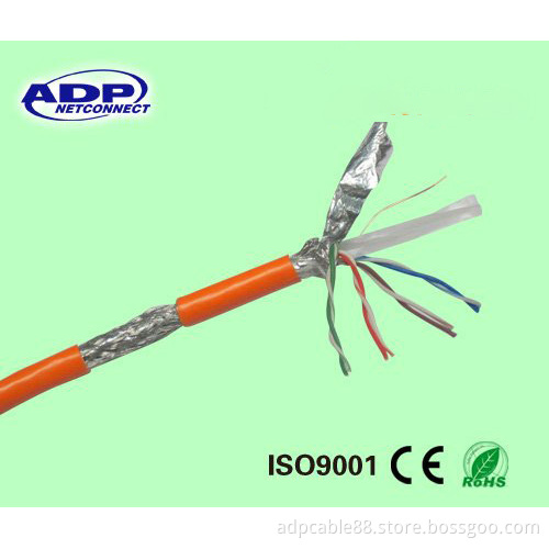 0.5mm SFTP Cat5e LAN Cable LSZH